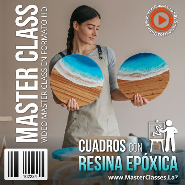 Curso de CUADROS CON RESINA EPÓXICA