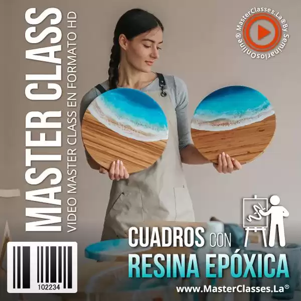 Curso de CUADROS CON RESINA EPÓXICA